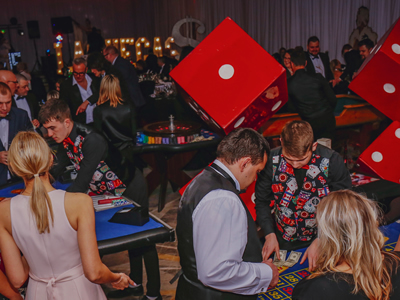 wedding casino hire