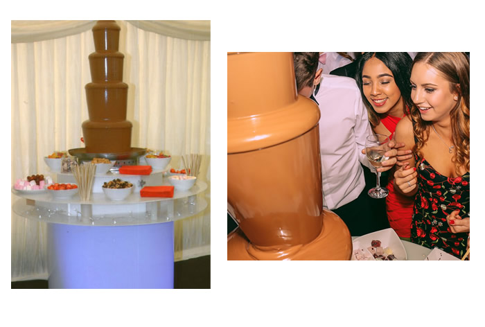 chocolate fountain